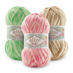 Пряжа Alize Baby Best Colors