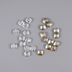 Бусины стекло C-01 (6х4 мм) 1/100 шт