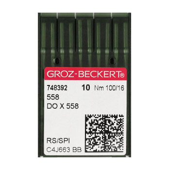 Иглы GROZ-BECKERT DO-558 №100 для петельных машин (глазковая) Иглы GROZ-BECKERT DO-558 №100 для петельных машин (глазковая)