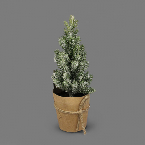 Ёлка в горшке (крафт) 18 см №ST19-T442X