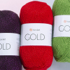 Пряжа Yarnart Gold
