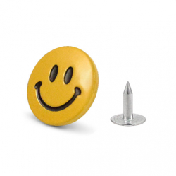 Пуговица джинсовая 17 мм 200 "Смайл" 1/50 шт