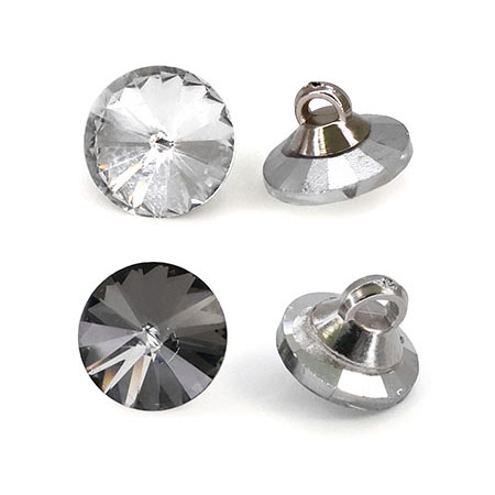 Пуговица-страз на ножке 10 мм, 1/50 шт Пуговица-страз на ножке 10 мм, 1/50 шт