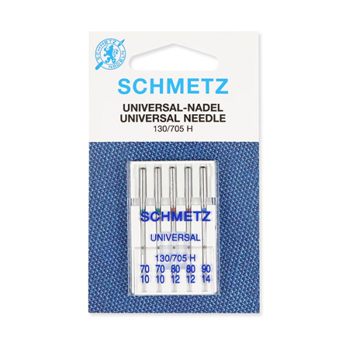 Иглы SCHMETZ для бытовых швейных машин (универсальные) (5 шт)