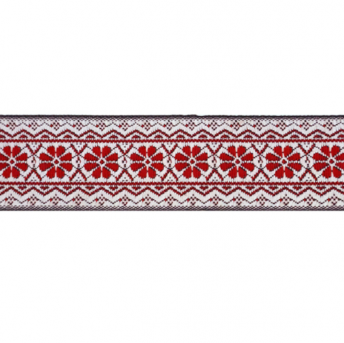 Тесьма жаккард №R4760 ш.3 см 1/9 м