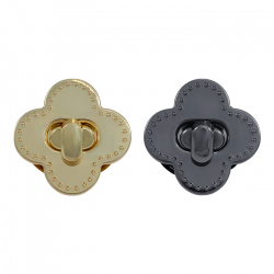 Замок портфельный №АB-3 (из 3-х частей) 1/6 шт